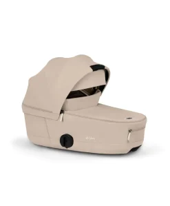 Cybex Coya Ultimate Pushchair With Cybex Cloud T Baby Car Seat & Base (7 Pieces) - Cozy Beige