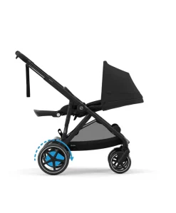 Cybex e-Gazelle S Electric Pushchair Bundle With Cybex Cloud T i-Size + Baby Car Seat & Base (7 Pieces) - Black