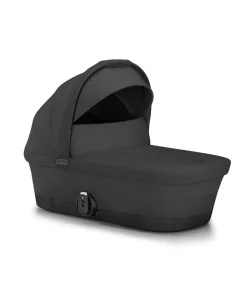Cybex e-Gazelle S Electric Single to Double Pushchair Bundle with Cybex Aton B2 i-Size Car Seat and Base (6 Pieces) – Black