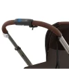 Cybex e-Gazelle S Electric Single to Double Pushchair Bundle with Cybex Cloud T+ i-Size Rotating Car Seat (7 Pieces) - Chocolate Brown