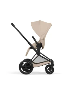 Cybex e-Priam Pushchair Bundle with Cybex Cloud T i-Size & Sirona T i-Size Car Seat - Sepia Black