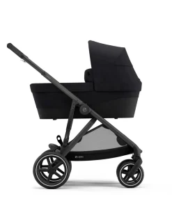 Cybex Gazelle S Twin Pushchair Bundle (12 Pieces) - Moon Black