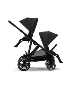 Cybex Gazelle S Twin Pushchair Bundle (12 Pieces) - Moon Black