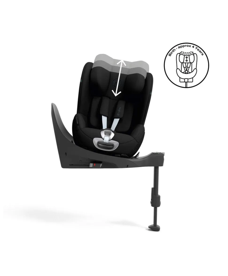 CYBEX Sirona T i-Size 360° Rotating Toddler Car Seat - Sepia Black