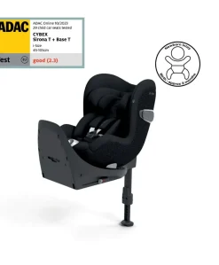 CYBEX Sirona T i-Size 360° Rotating Toddler Car Seat - Sepia Black