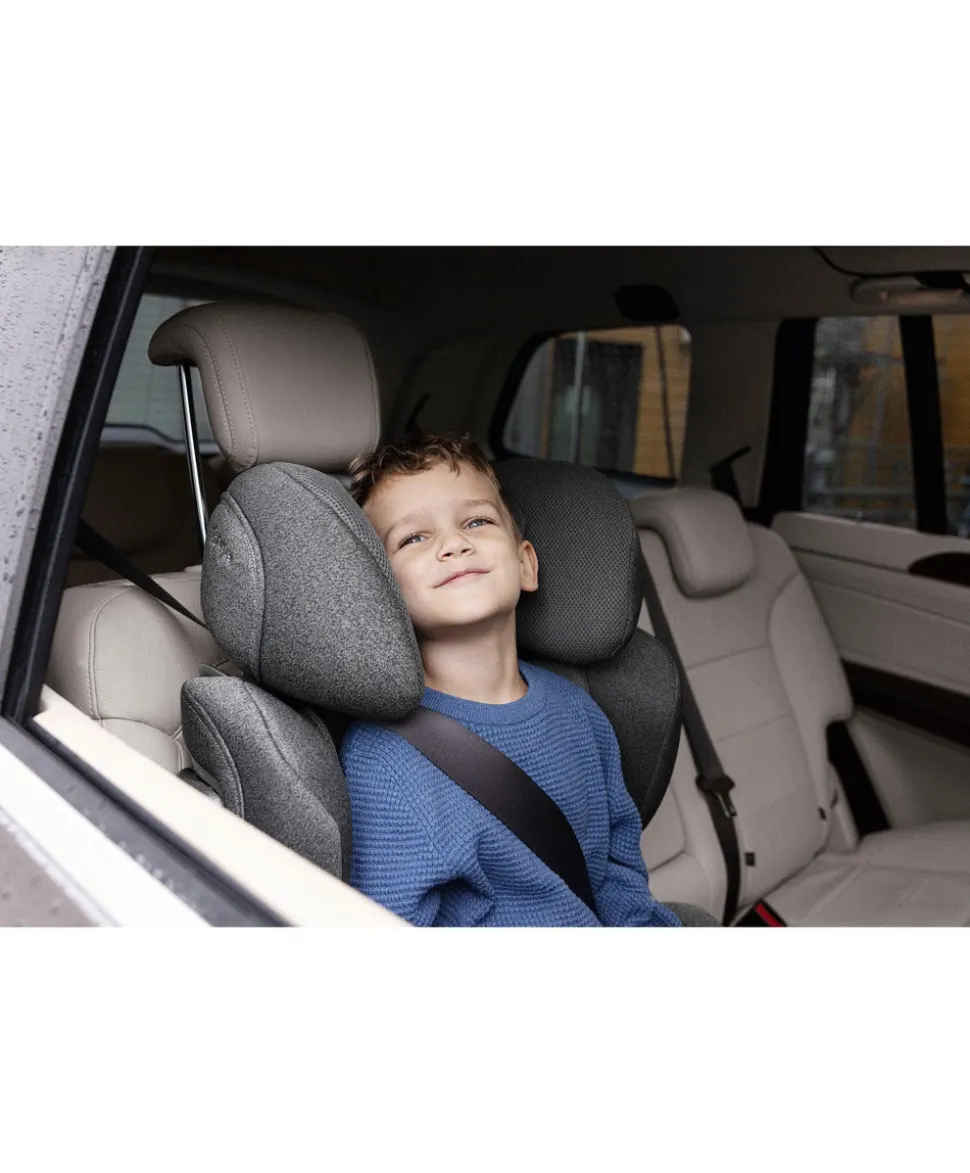 Cybex Solution T i-Fix High-back Booster Car Seat in Moon Black