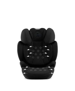 Cybex Solution T i-Fix High-back Booster Car Seat in Moon Black
