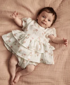Daisy Peplum Shortie Romper