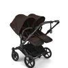 Donkey 6 Twin Essential Bundle With Cybex Cloud T+ i-Size Rotating Baby Car Seat (10 Pieces) - Cocoa Brown