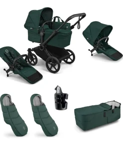 Donkey 6 Twin Essential Bundle (6 Pieces) - Fern Green