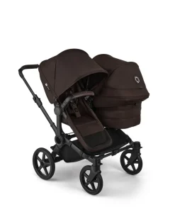 Donkey 6 Twin Essential Bundle With Cybex Cloud T i-Size Rotating Baby Car Seat (10 Pieces) - Cocoa Brown