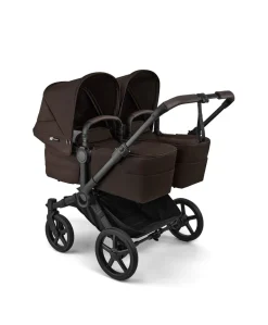 Donkey 6 Twin Essential Bundle With Cybex Cloud T i-Size Rotating Baby Car Seat (10 Pieces) - Cocoa Brown