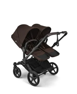 Donkey 6 Twin Essential Bundle With Cybex Cloud T i-Size Rotating Baby Car Seat (10 Pieces) - Cocoa Brown