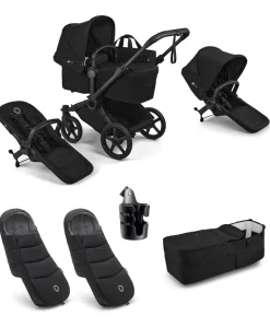 Donkey 6 Twin Essential Bundle (6 Pieces) - Heritage Black