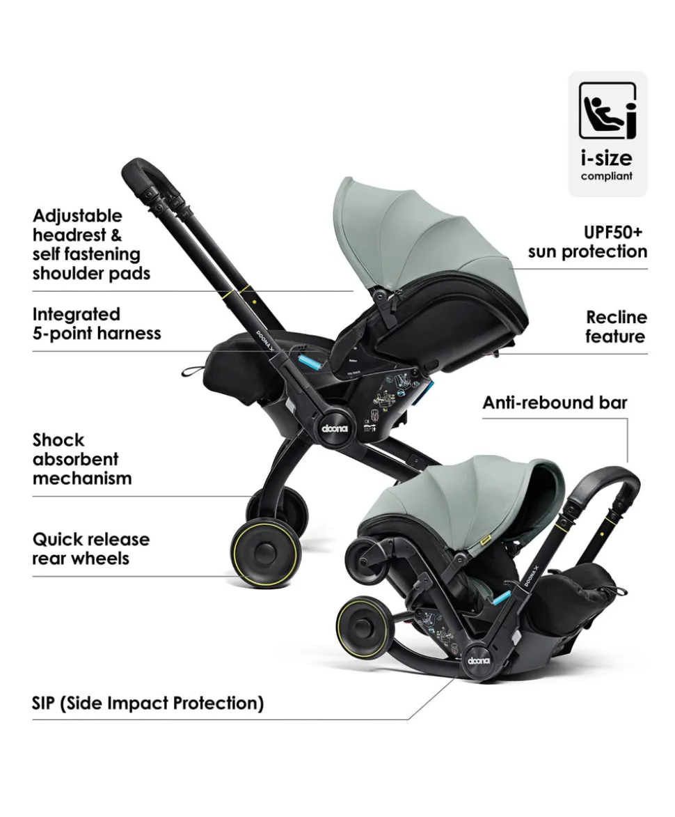 Doona X Car Seat & Stroller - Dusty Sage