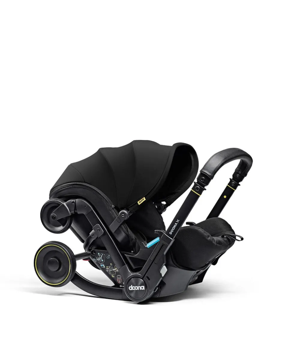 Doona X Car Seat with Stroller & Base - Nitro Black