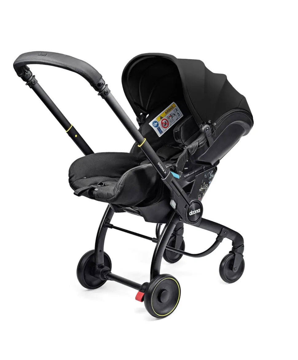 Doona X Car Seat with Stroller & Base - Nitro Black