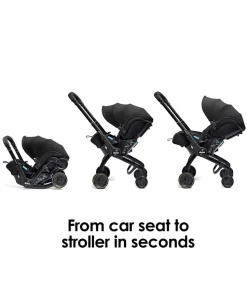 Doona X Car Seat with Stroller & Base - Nitro Black