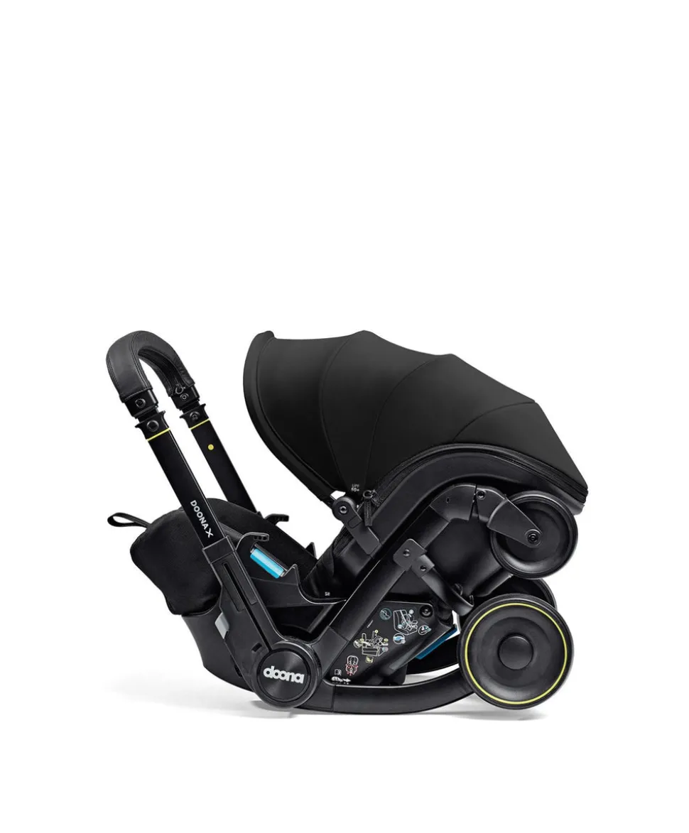 Doona X Car Seat with Stroller & Base - Nitro Black