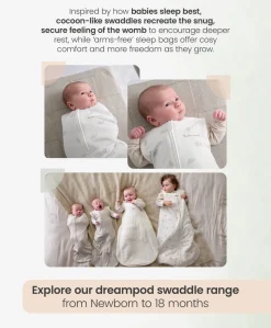 Dreampod Swaddle (1.0 Tog) - Sage