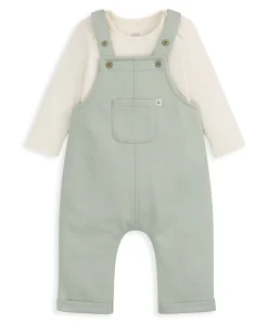 Dungaree & Bodysuit Set