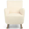 Elwood Nursing Chair - Off White Boucle