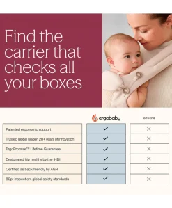 Ergobaby Upsie Sling Carrier- Natural Beige
