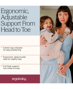 Ergobaby Upsie Sling Carrier- Natural Beige