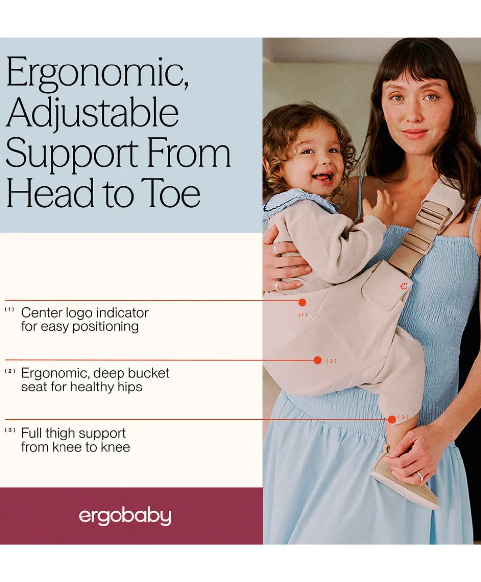 Ergobaby Upsie Sling Carrier- Natural Beige