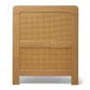 Esna Cotbed & Luxury Hybrid Twin Cotbed Mattress - Rattan