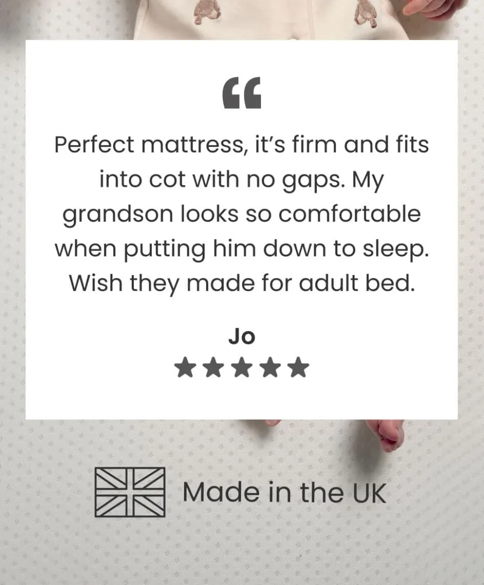 Essential Airflow Fibre Cotbed Mattress
