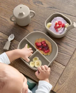 First Mealtime Silicone Set – Truffle