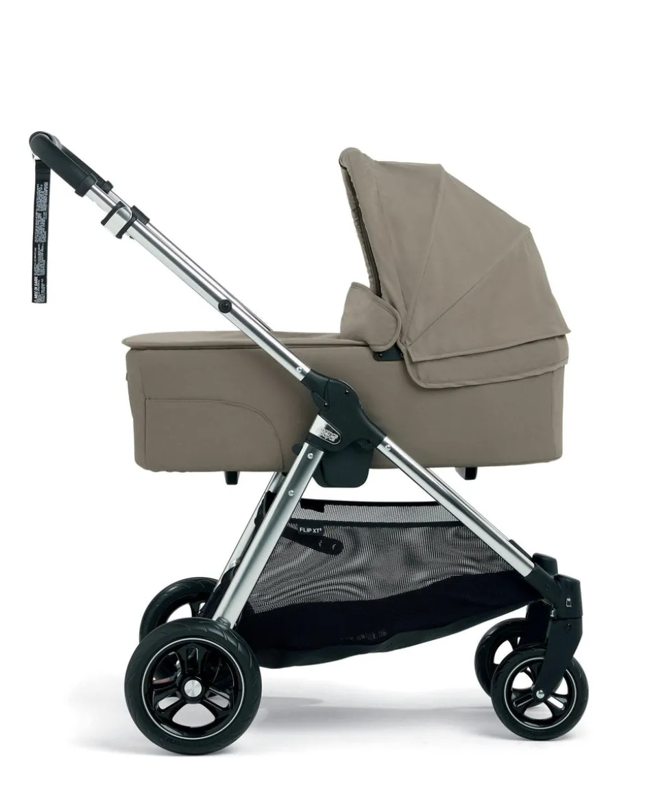 Flip XT³ Pushchair Complete Bundle with Cybex Cloud T Car Seat & Base (8 Pieces) – Sage Grey