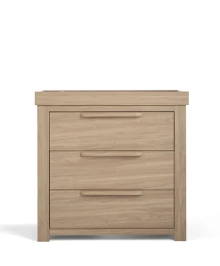 Franklin 3 Piece Cotbed Range with Dresser Changer & Double Wardrobe - Oak