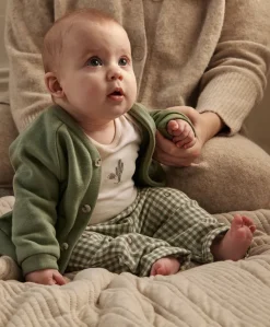 Gingham Jacket, Trousers & Bodysuit Set