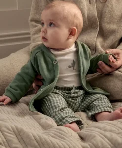 Gingham Jacket, Trousers & Bodysuit Set