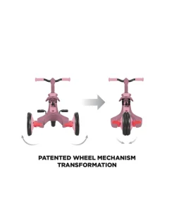 Globber Explorer Trike Eco 4 in 1 – Berry