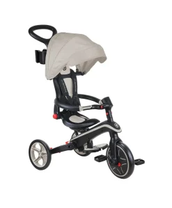 Globber Explorer Trike Foldable 4 in 1 - Taupe