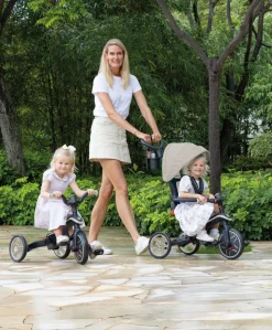Globber Explorer Trike Foldable 4 in 1 - Taupe