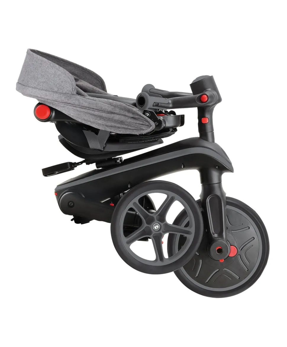 Globber Explorer Trike Foldable 4 in 1 - Black