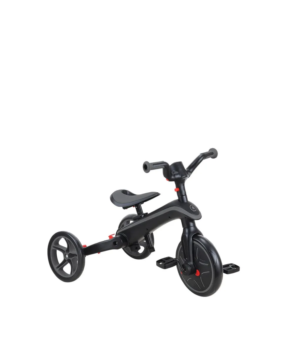 Globber Explorer Trike Foldable 4 in 1 - Black