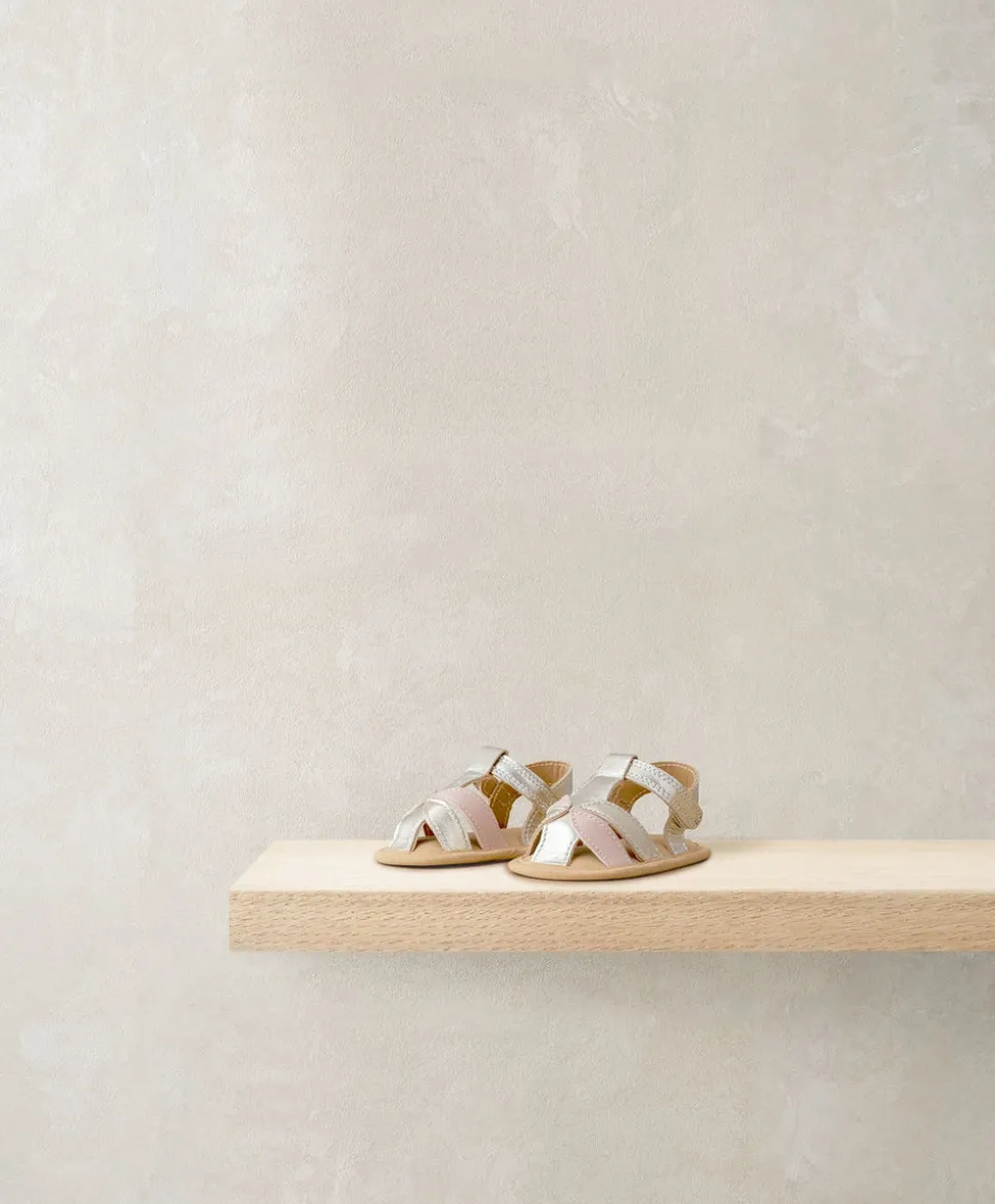 Gold Metallic Sandals