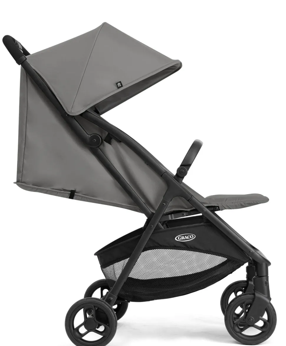 Graco MyyLite Quick Folding Travel Stroller Steeple Gray