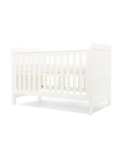 Hampden Cotbed & Essential Airflow Pocket Spring Mattress Bundle - White