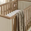 Harwell Cotbed & Essential Airflow Pocket Spring Mattress Bundle - Cashmere