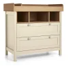 Harwell 2 Piece Small Cotbed Set with Dresser Changer - Cashmere