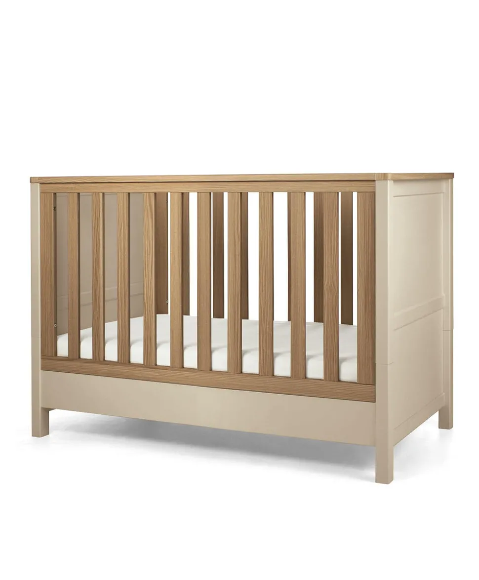 Harwell 2 Piece Small Cotbed Set with Dresser Changer - Cashmere