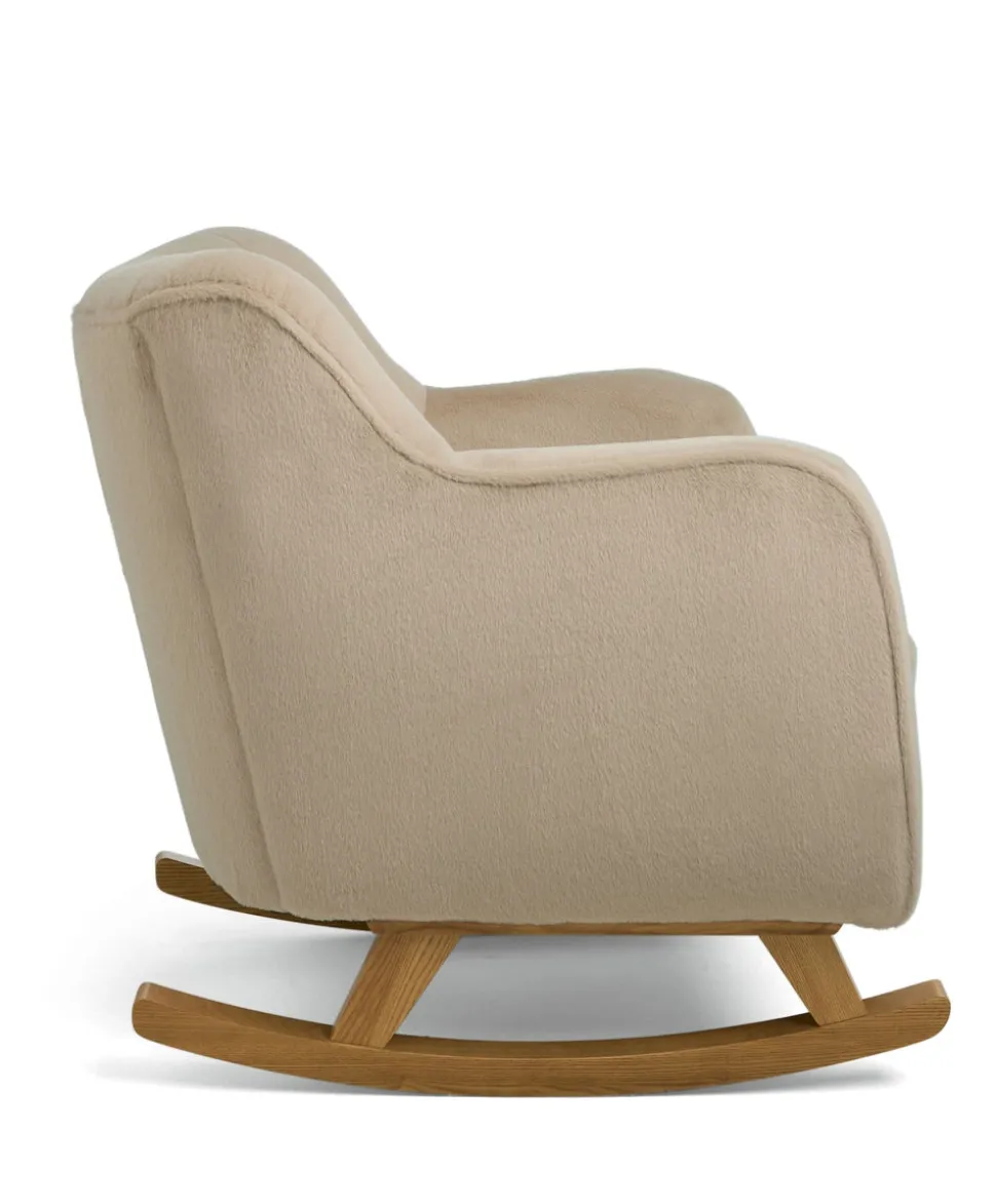 Hilson Nursing Chair - Almond Sherpa