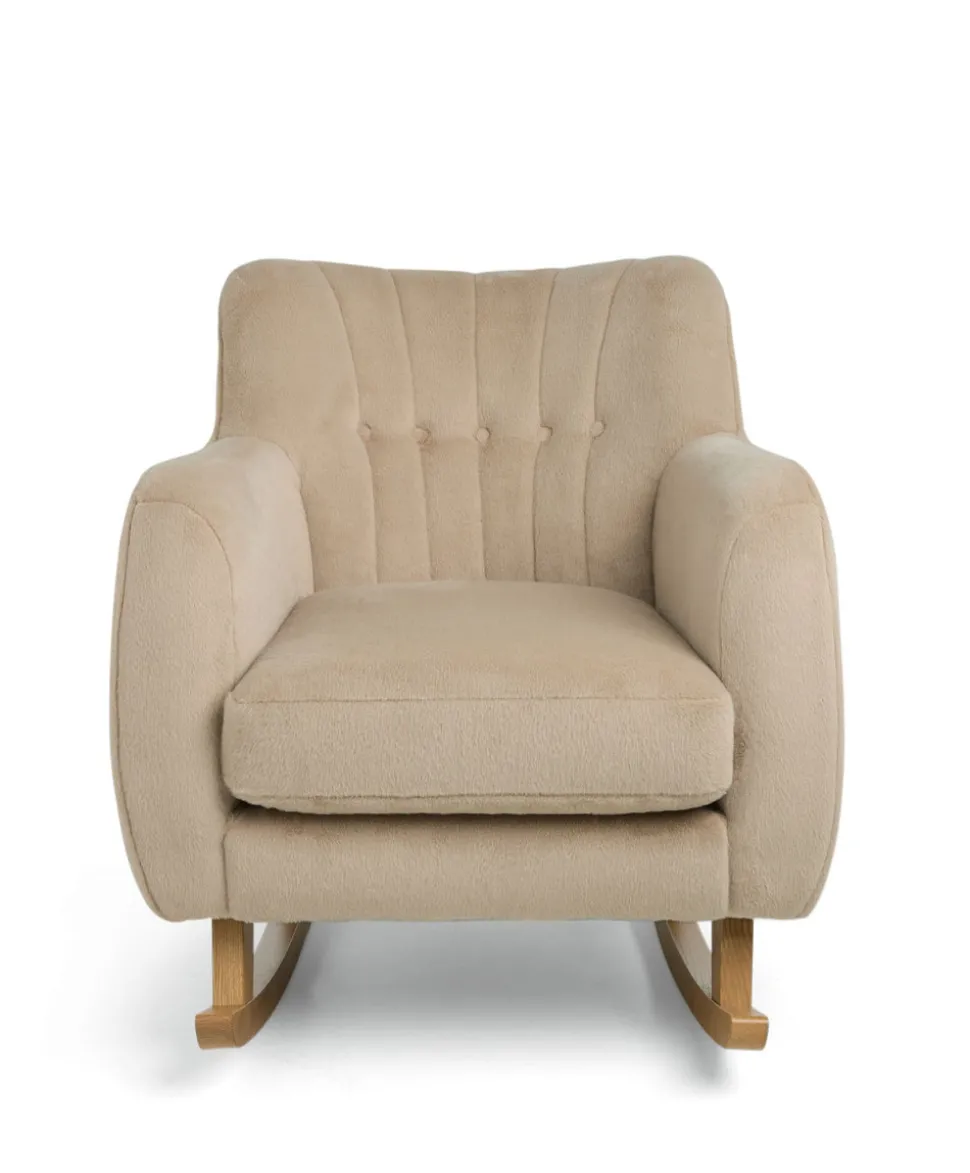 Hilson Nursing Chair - Almond Sherpa