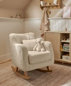 Hilston Nursing Chair - Biscuit Teddy